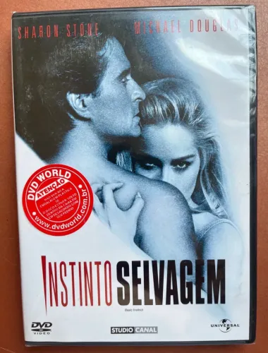 DVD Instinto Selvagem lacrado