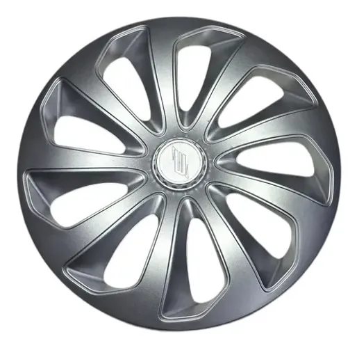 Calota Aro 14 Universal 4 Furos  Cinza