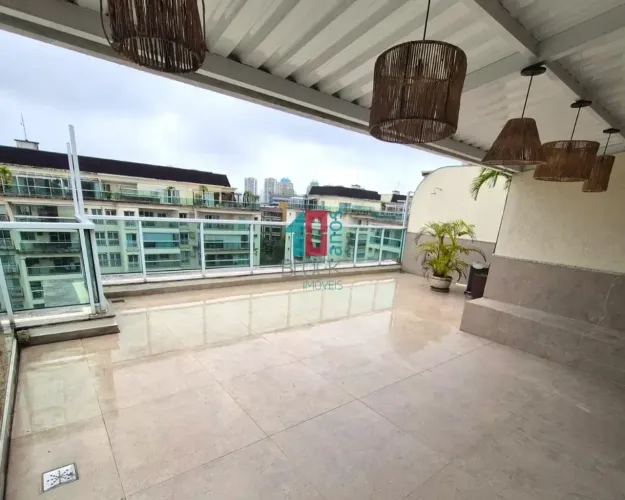 Barra da Tijuca | Cobertura 3 quartos, sendo 1 suite