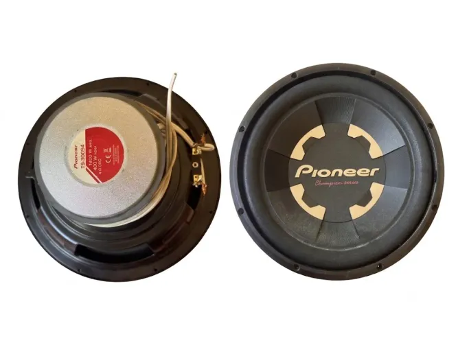 Caixa Dutada + Subwoofer Pioneer Champion Series TS-300S4 - Excelente Estado