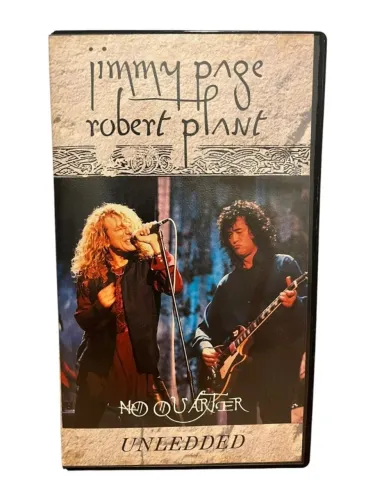 VHS No Quarter Jimmy Page & Robert Plant Unledded