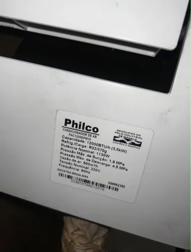 Ar condicionado split Philco