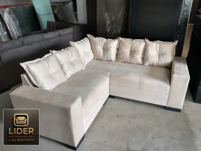 Sofa de canto direto da fábrica