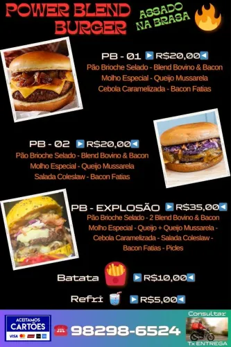 Hambúrguer Artesanal Na Brasa 