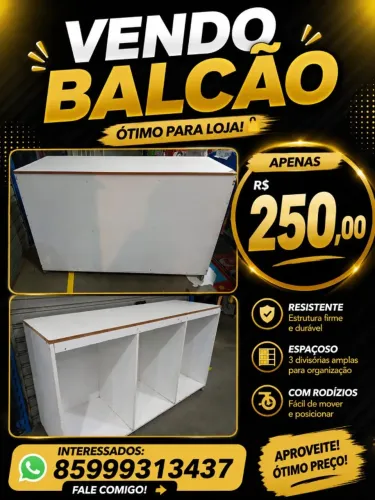 Balcão de mdf