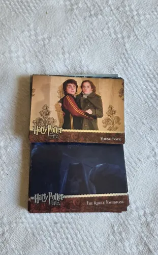 Set de cards Harry Potter and the Goblet of Fire - update, oficial e raro.