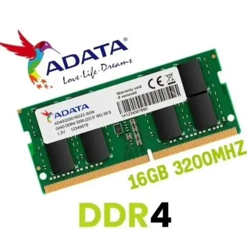 Memoria Ram DDR4 16GB 3200MHZ para Notebook/NUC - Upgrade memória RAM