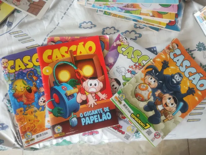 VENDO GIBI, TURMA DA MÔNICA, CHICO BENTO, CEBOLINHA, MAGALI, CASCÃO