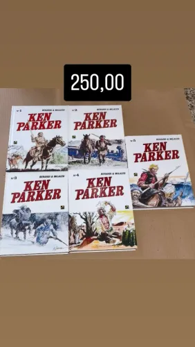 Ken Parker 1 ao 5 - editora Mythos