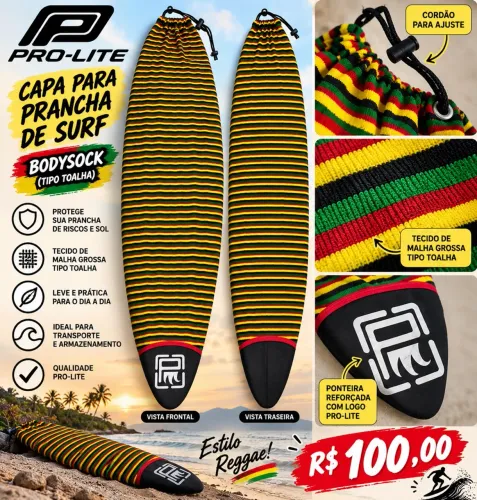 Capa para prancha de surf