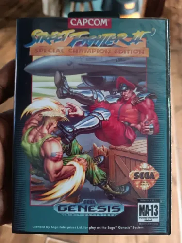 Street Fighter 2 Special Champion Edition Repro Cib