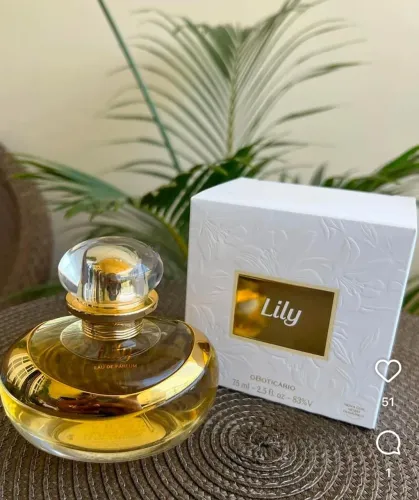 Colônia lily Boticário