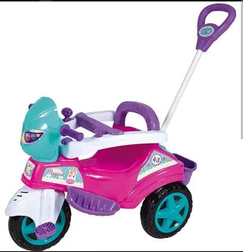 Triciclo passeio e pedal infantil Maral