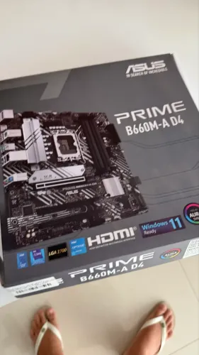 PLACA MÃE ASUS PRIME B660M-A D4 
