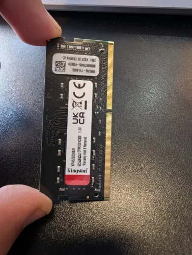 Memória RAM 8GB DDR4 3200MHz Kingston Fury Impact Para Notebook
