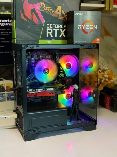 PC Gamer Ryzen 5 5600 + RTX 2060 + 16GB - TOP