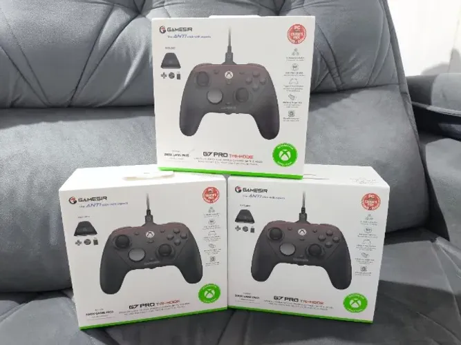 GameSir G7 Pro Controle Gamer Tri-Mode para Xbox, PC e Android Sem Fio 2.4G/Bluetooth