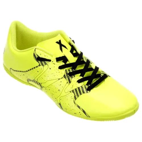Chuteira Futsal Adidas X 15 4 IN Masculina Tamanho 41 - Verde claro