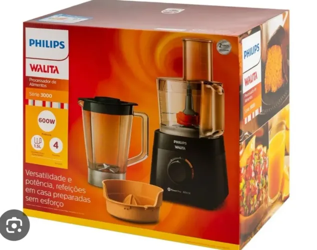 Vendo multiprocessador Philips Walita zero.