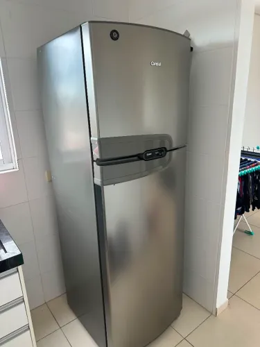 Geladeira inox consul 2 portas