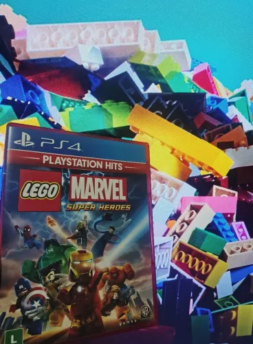 LEGO Marvel Super Heroes PS4 | Mídia Física | Excelente Estado