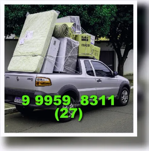 Frete (27) 9 9959+8311 Fernando1 Atendo domingo em Vila Velha e região com melhor preço!