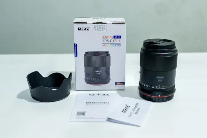 Meike 33mm 1.4 para nikon Z (APSC)