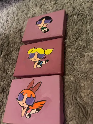 Quadro infantil ?meninas super poderosas ?