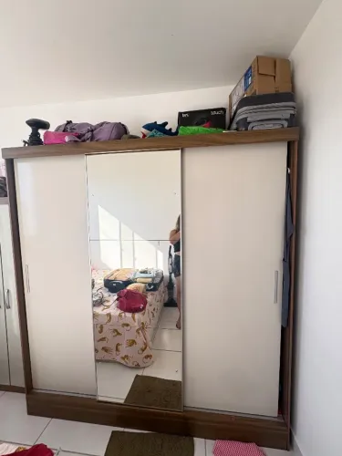 GUARDA-ROUPA CASAL + MÁQUINA DE LAVAR 8kg+ AIRFRYR