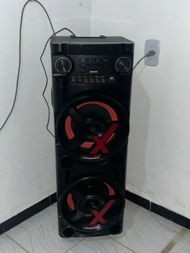 Caixa De Som Amvox Bluetooth