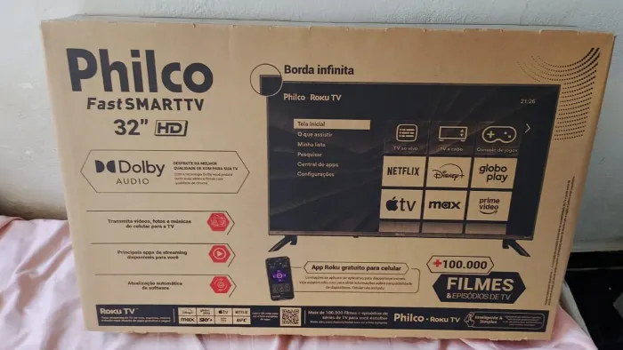 Tv smartv 32 polegadas zero