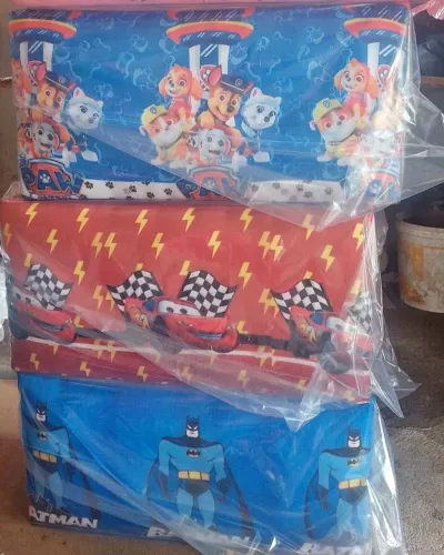 Puff baú infantil temático