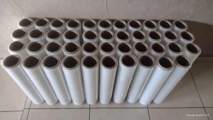 Filme stretch 1 kg e meio com preço de 39,90