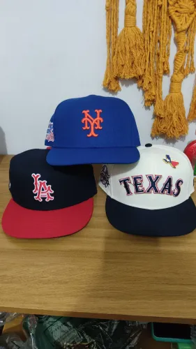 Lote 3 bonés New Era