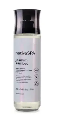 Body Splash desodorante colônia nativa spa jasmim sambac 200ml O Boticário - Produto Novo