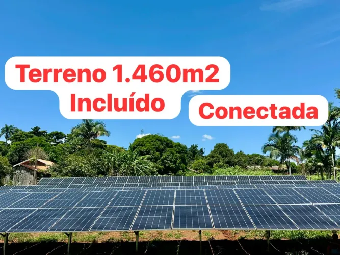 2025 Usina placa solar 75kw 15.000kw conectada já produzindo GdII