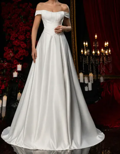 Vestido de noiva civil e religioso
