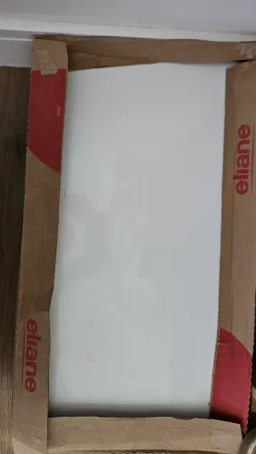 Piso / Revestimento Cerâmico Eliane Branco 33x61cm - Caixa com 9 Peças (1,81 m²)