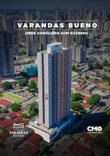 Apartamento à venda em Goiânia, Setor Bueno, com 3 suítes, com 99 m², VARANDAS BUENO