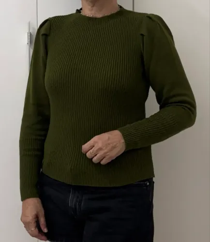 BLUSA DE TRICÔ FEMININA