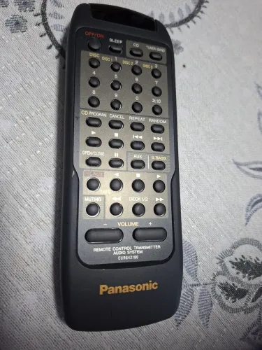 Controle Remoto Panasonic Áudio Sistem EUR642180