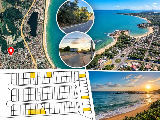 2 dois Lotes comerciais em Balneário Ponta da Fruta, Vila Velha/ES, parcelo, troco