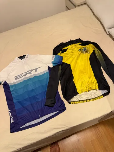 6 Blusas de ciclismo tam G