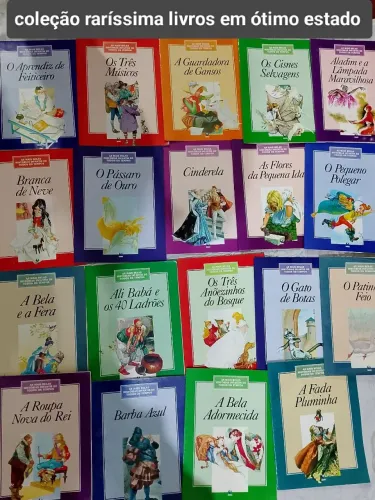 coleção de livros as mais belas histórias infantis de todos os tempos 19 volumes