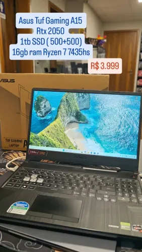 Asus Tuf Gaming A15 rtx 2050 16/1tb