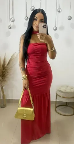 Vestido vermelho 