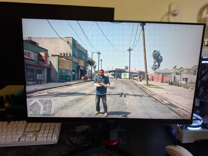 V/T monitor Gamer AOC full hd 24p 165hz (LEIA A DESCRIÇÃO)