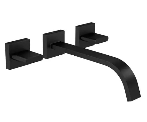 Misturador para Banheiro Parede Polo Black Matte - 1878.BL33.MT - Deca