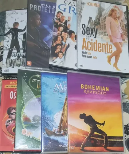 DVDS PARA TODAS AS IDADES - 10,00 CADA - LEIA A DESCRIÇÃO - NÃO FAÇO ENTREGAS.