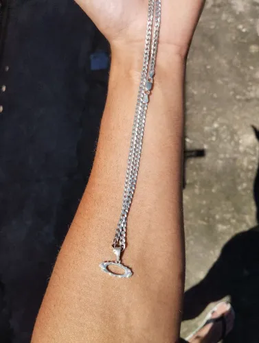 Cordão de prata 925 + pingente